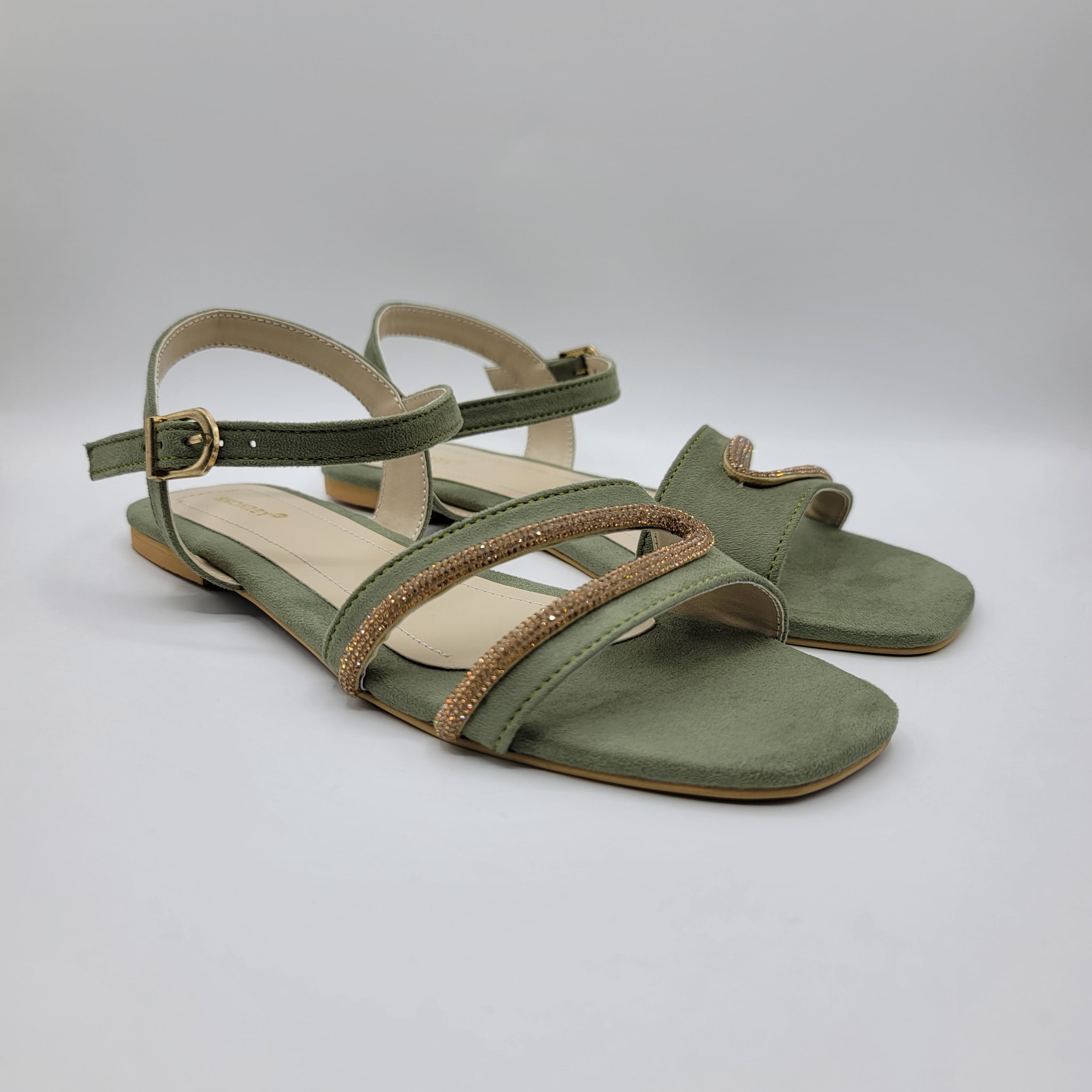 Vee Sandals - Mos Green