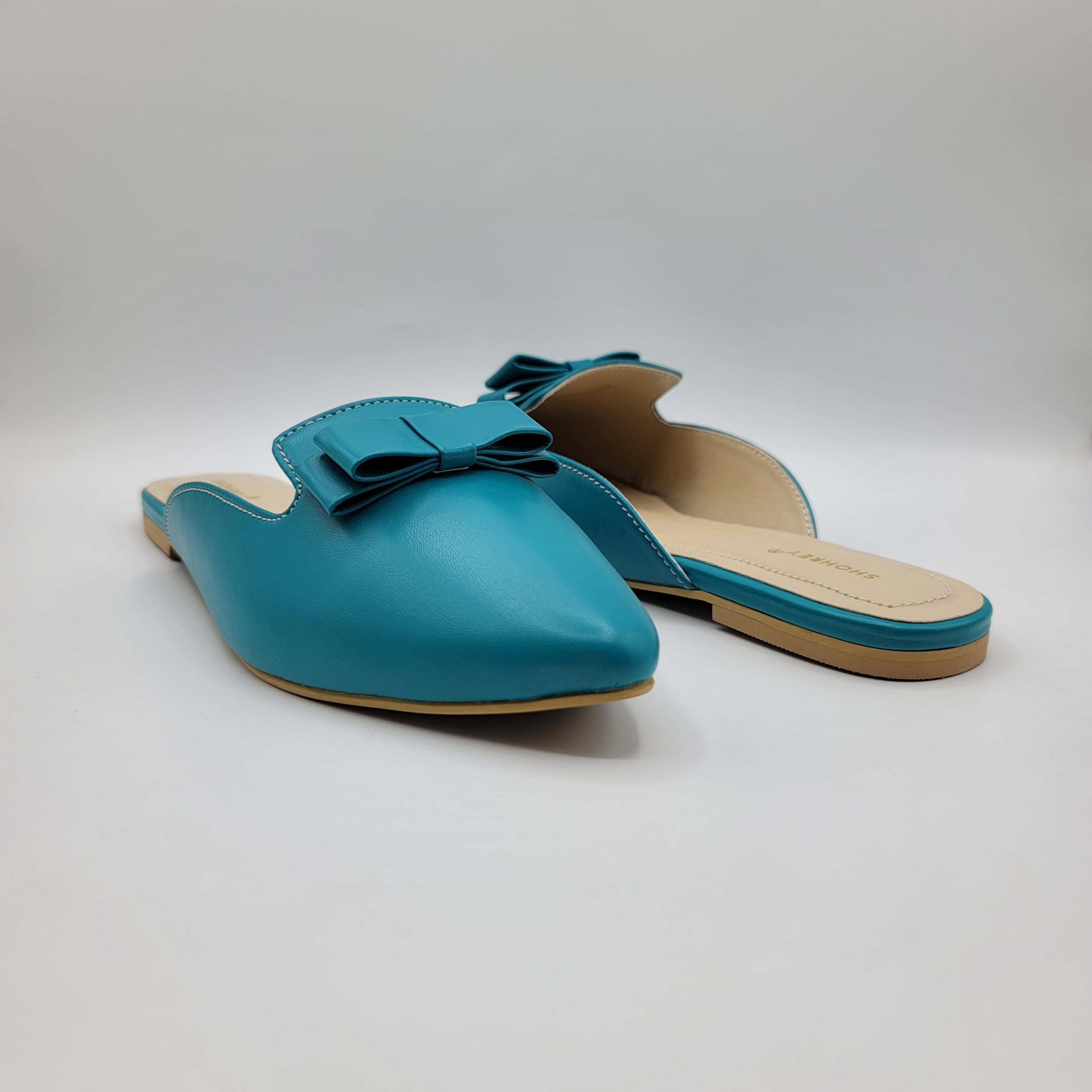 Spring Mules- Firozi