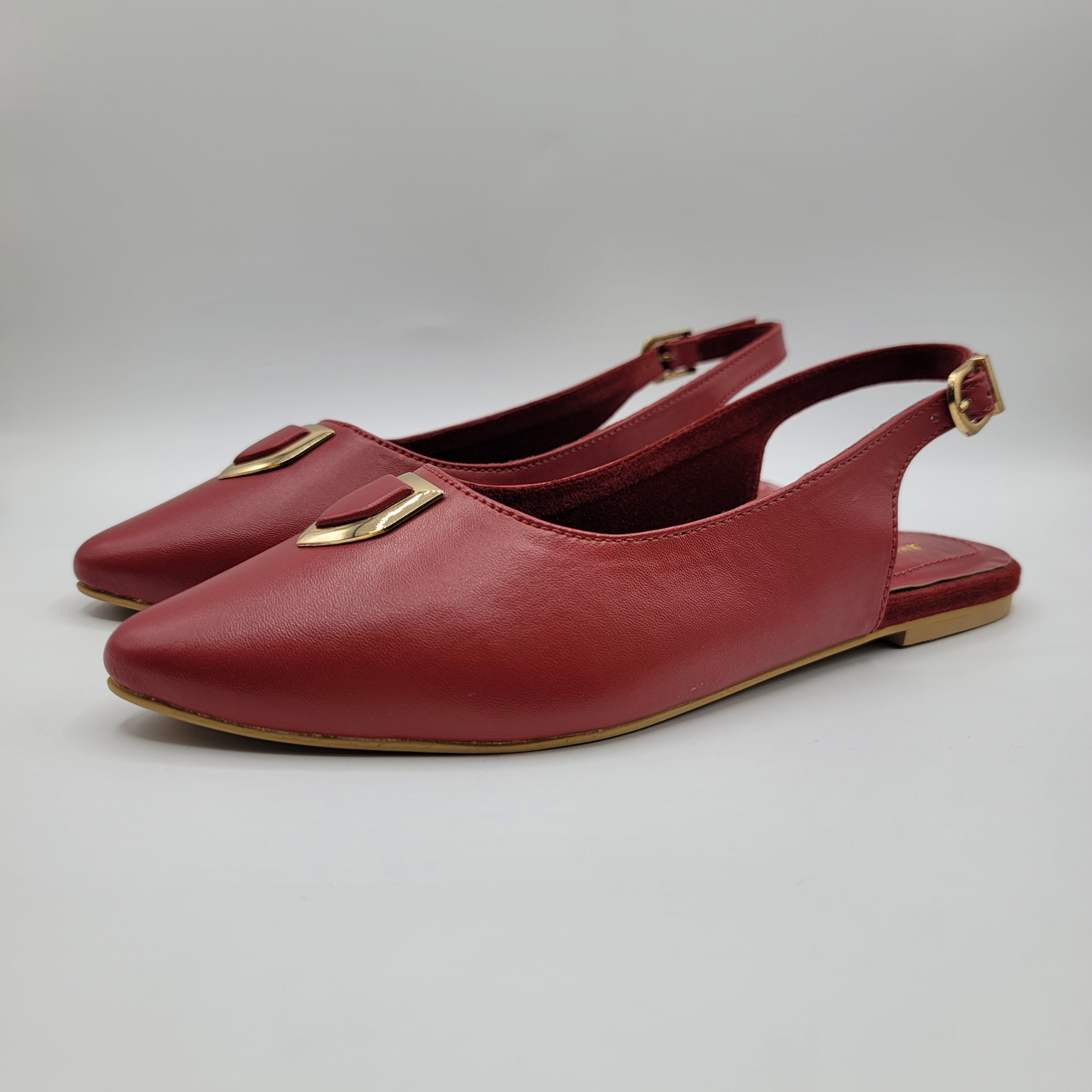 Lily Pump - Maroon