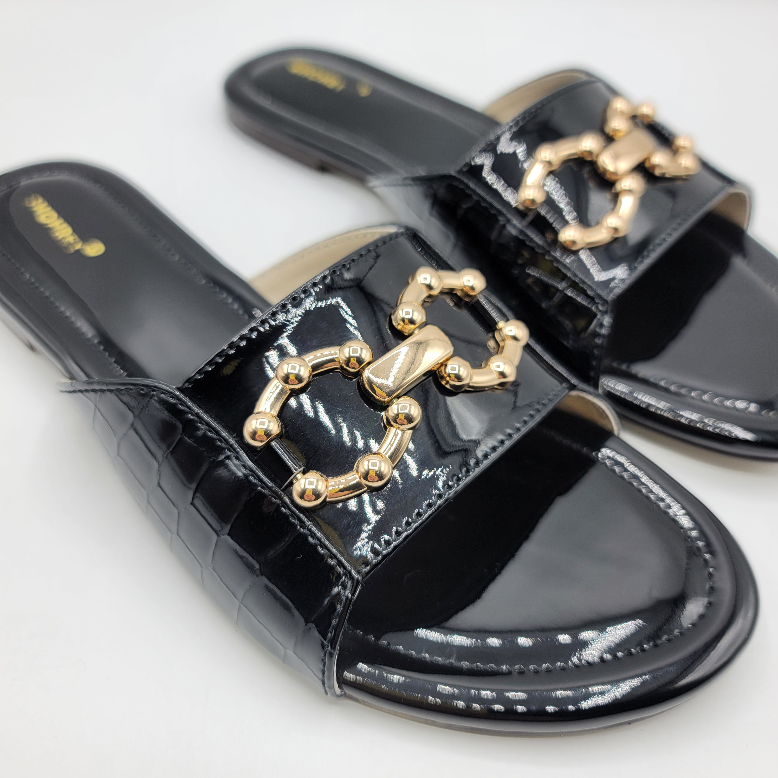 Ashton Slides - Black