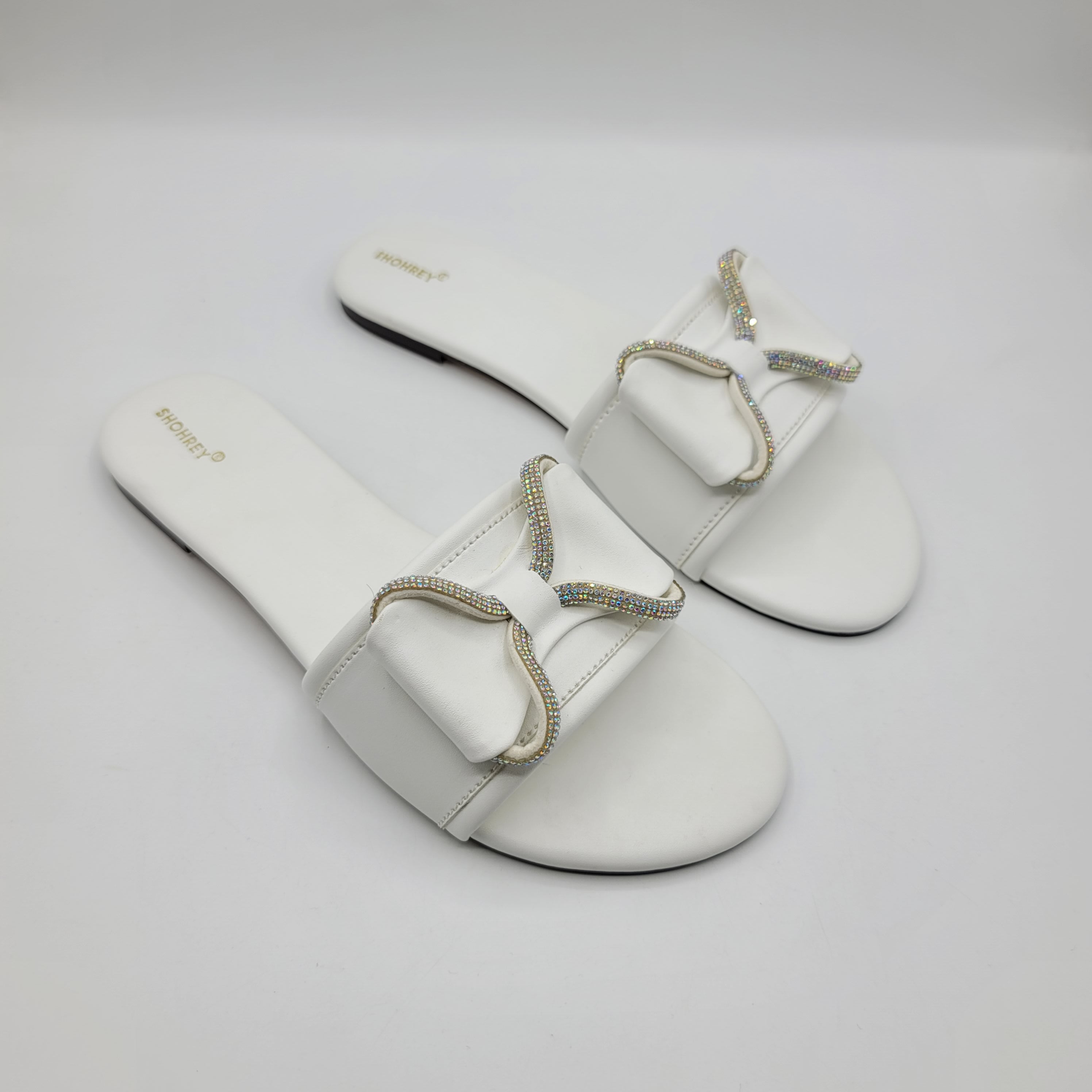 Butterfy Slides - White