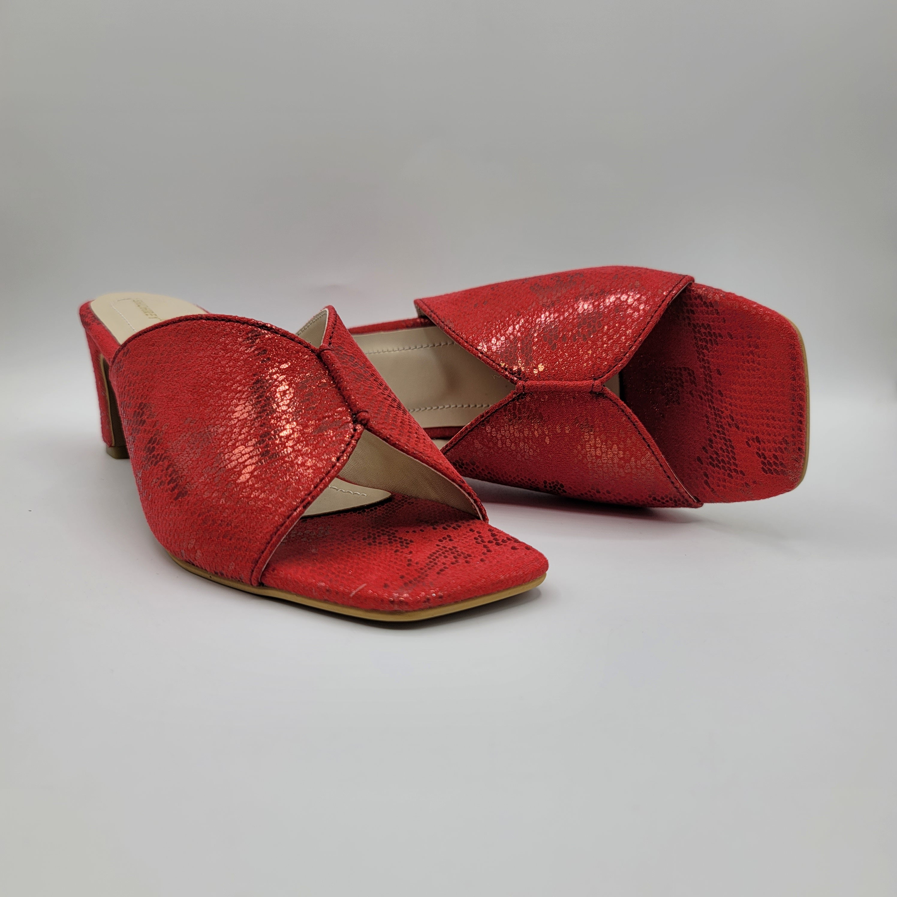 Aurelia Heel Slides - Pink
