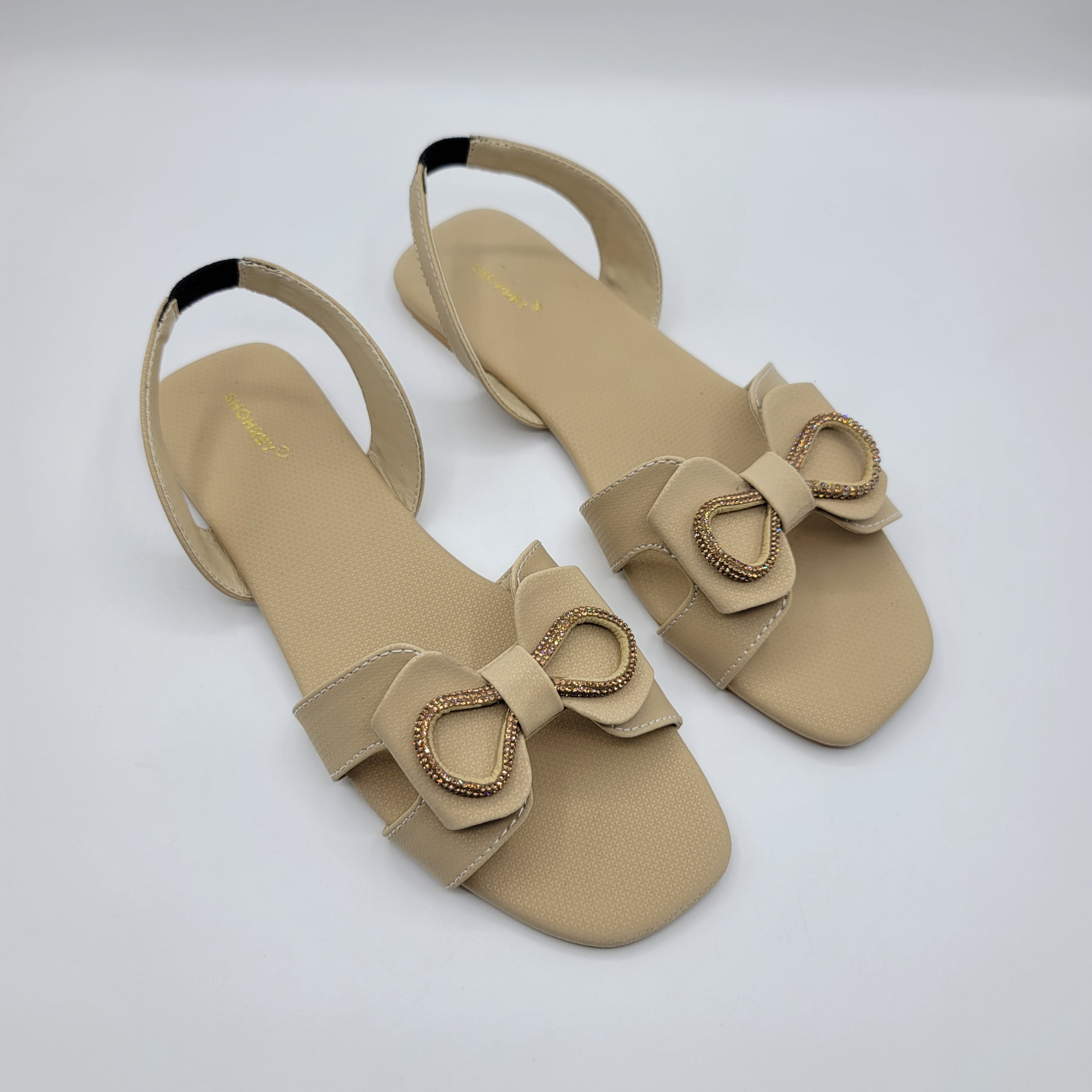 Jesse Sling Back Sandals - Beige