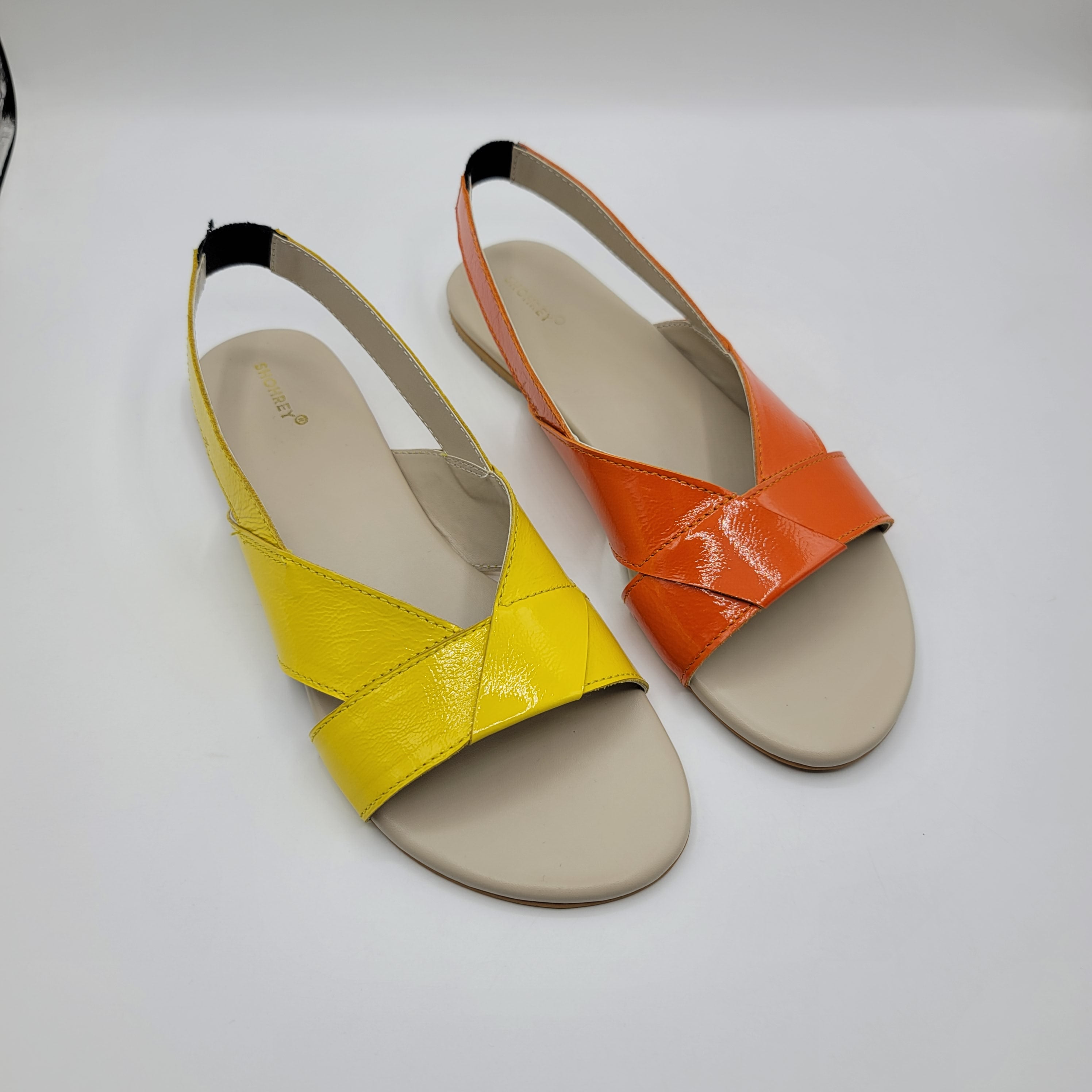 Ivy Sling back Sandals - Yellow
