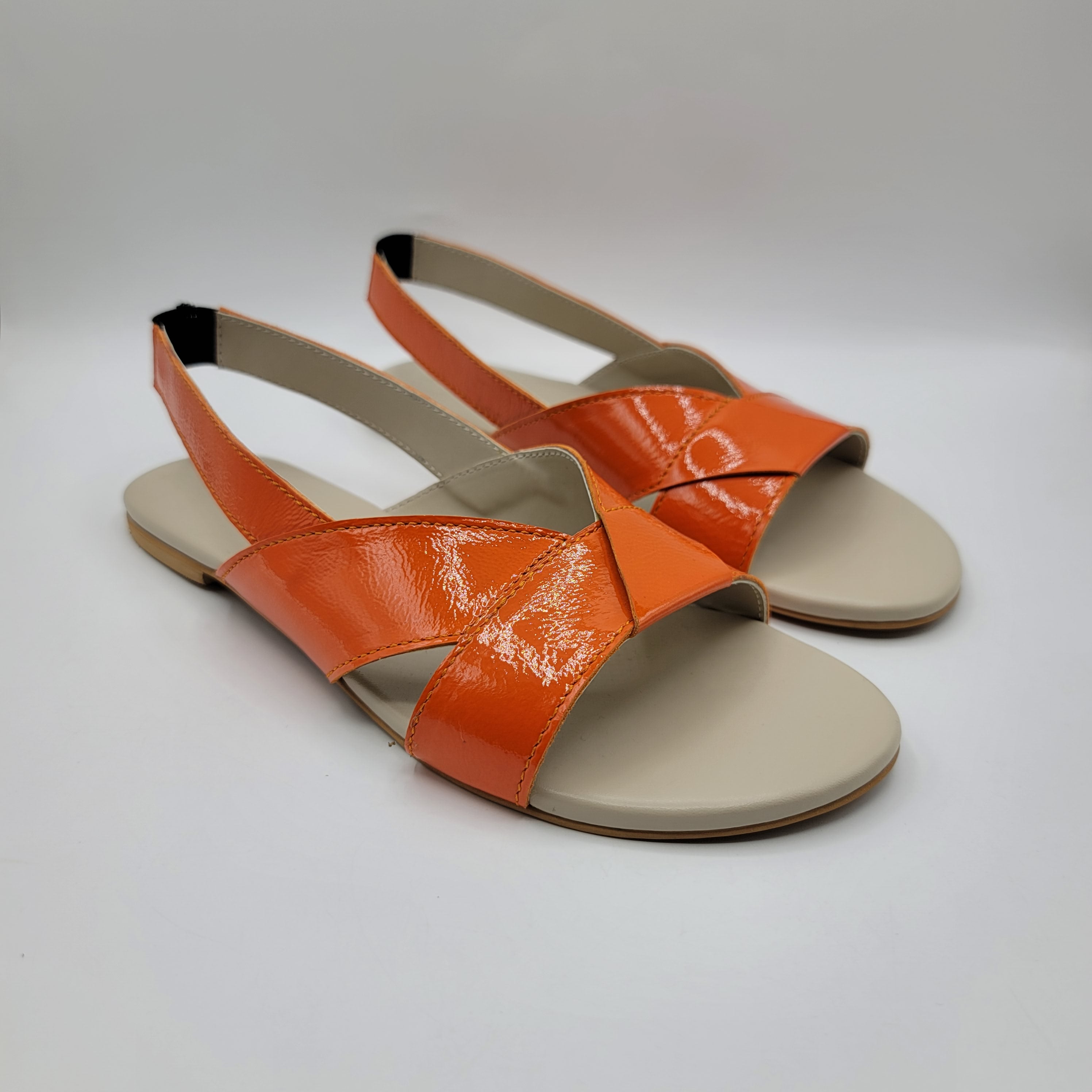Ivy Sling back Sandals - Yellow