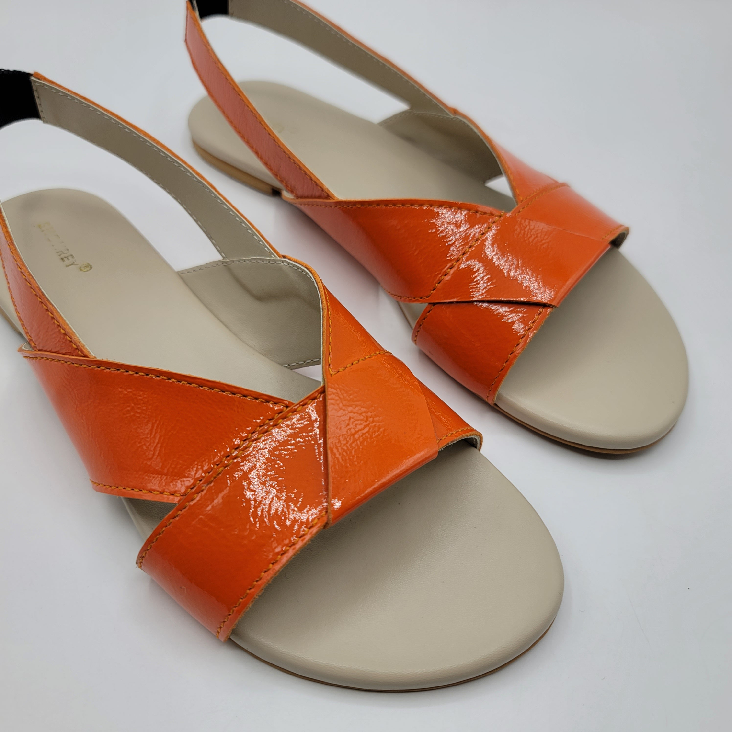 Ivy Sling back Sandals - Yellow