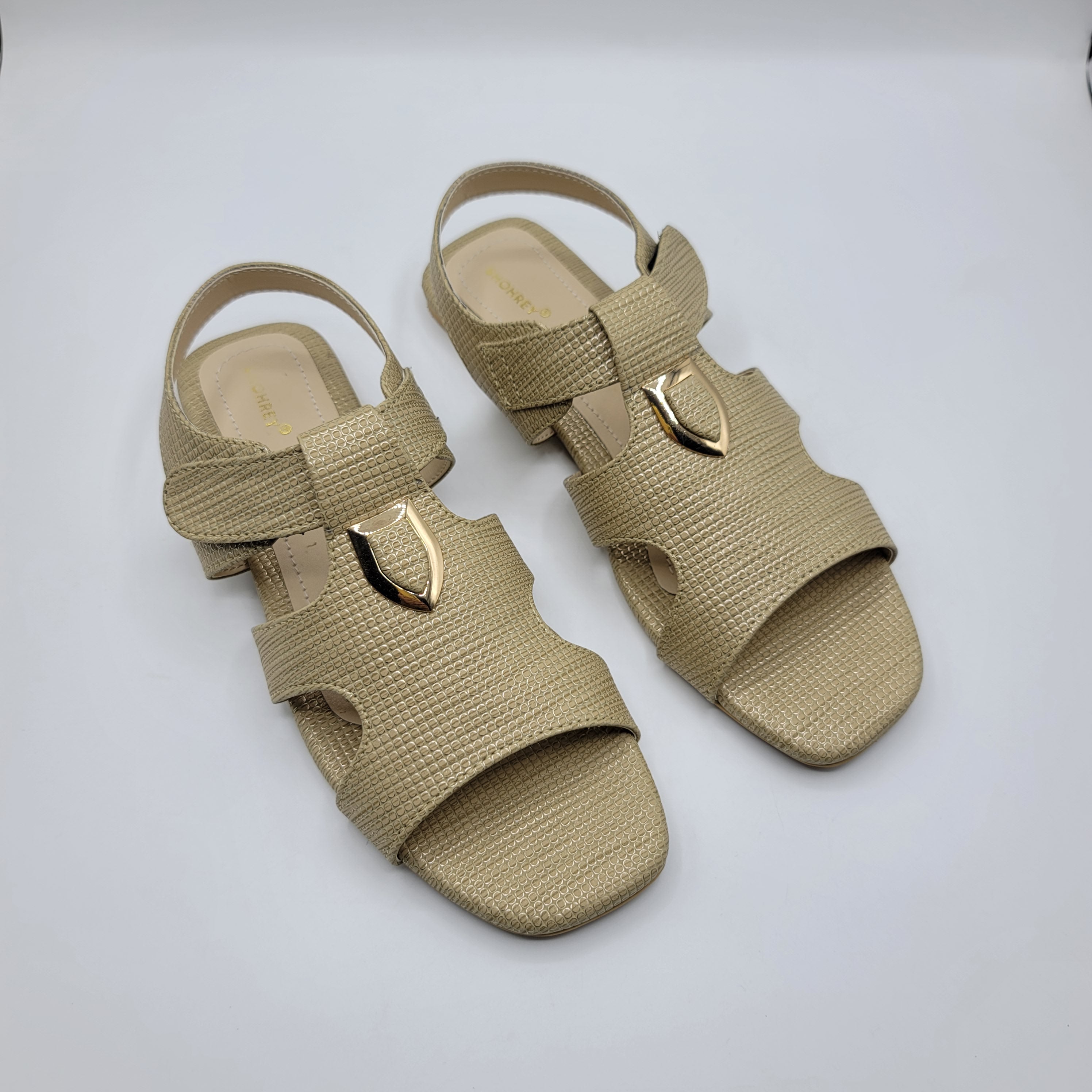 Peshawari Elegance Sandals - Charcoal