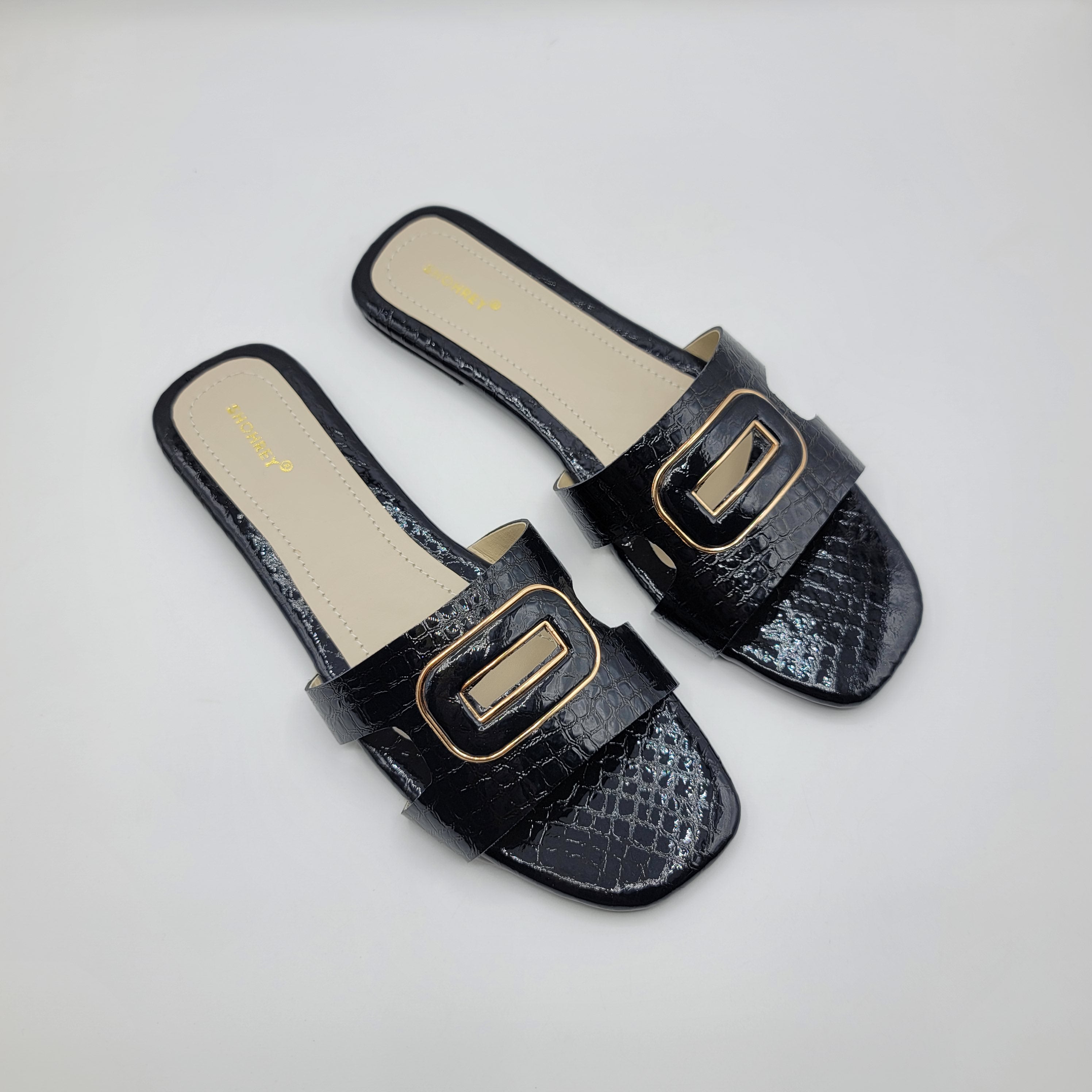 Charlotte Slides - Black