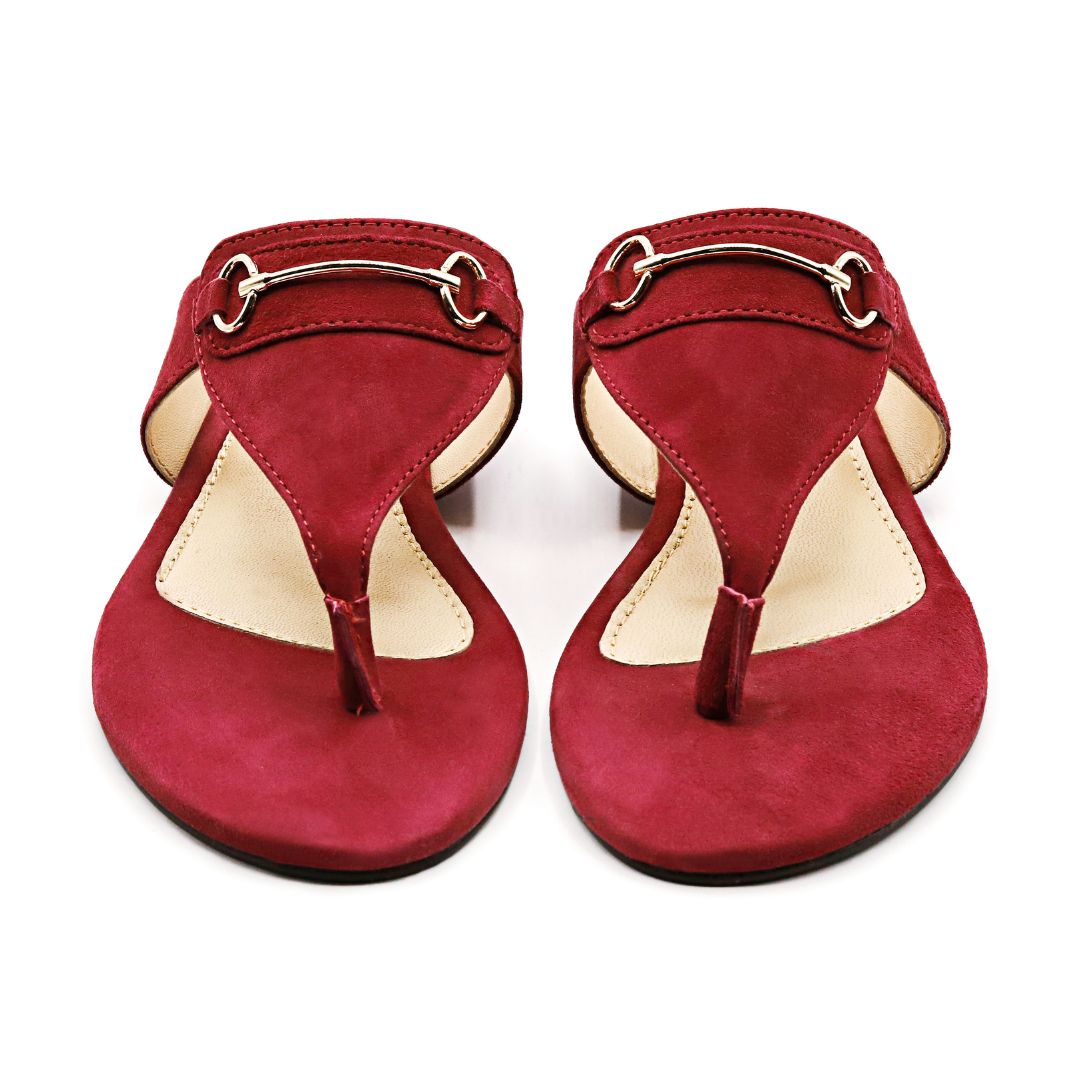Classic Flats - Maroon Slippers