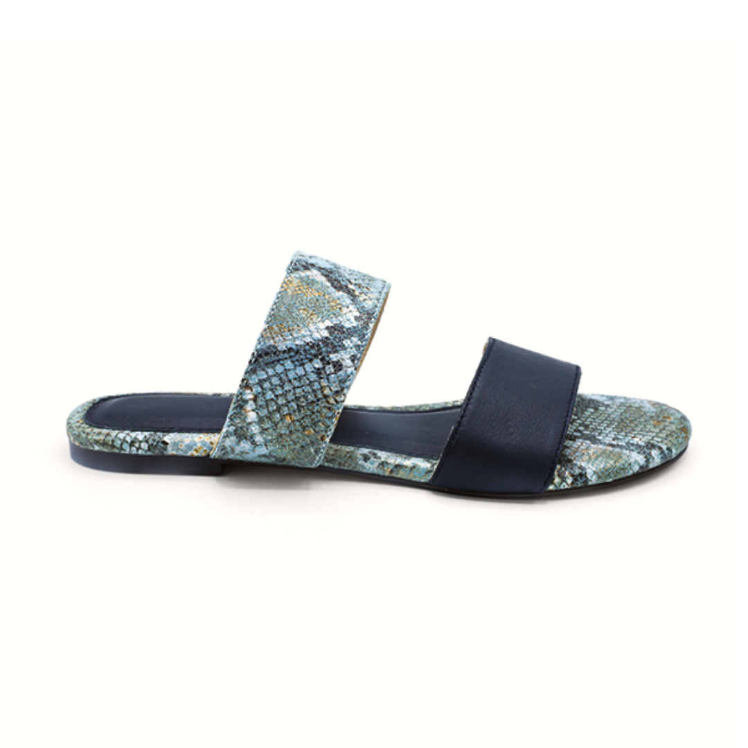 FAK2 - Blue - Snake Pattern Slides