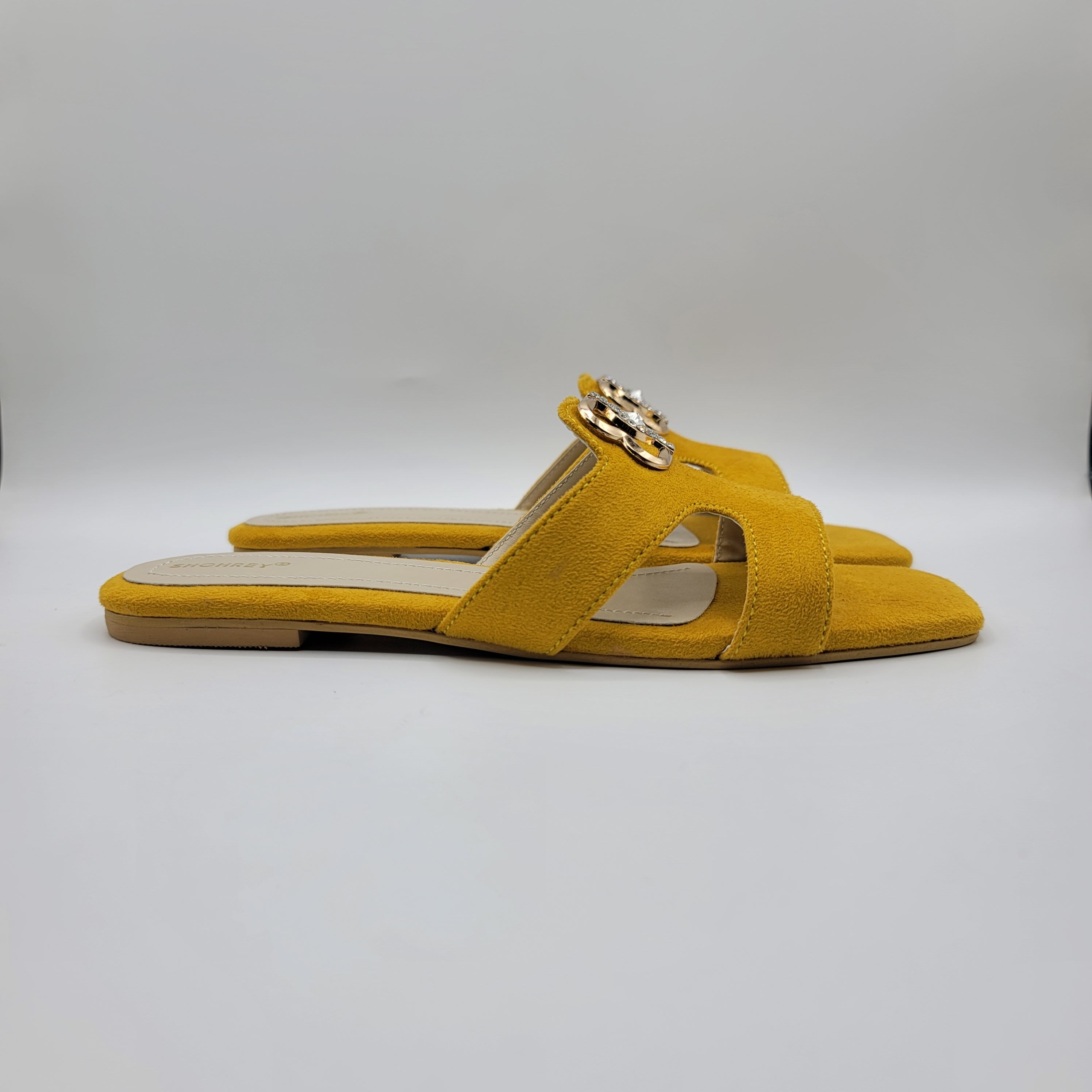 Crown Slides - Mustard