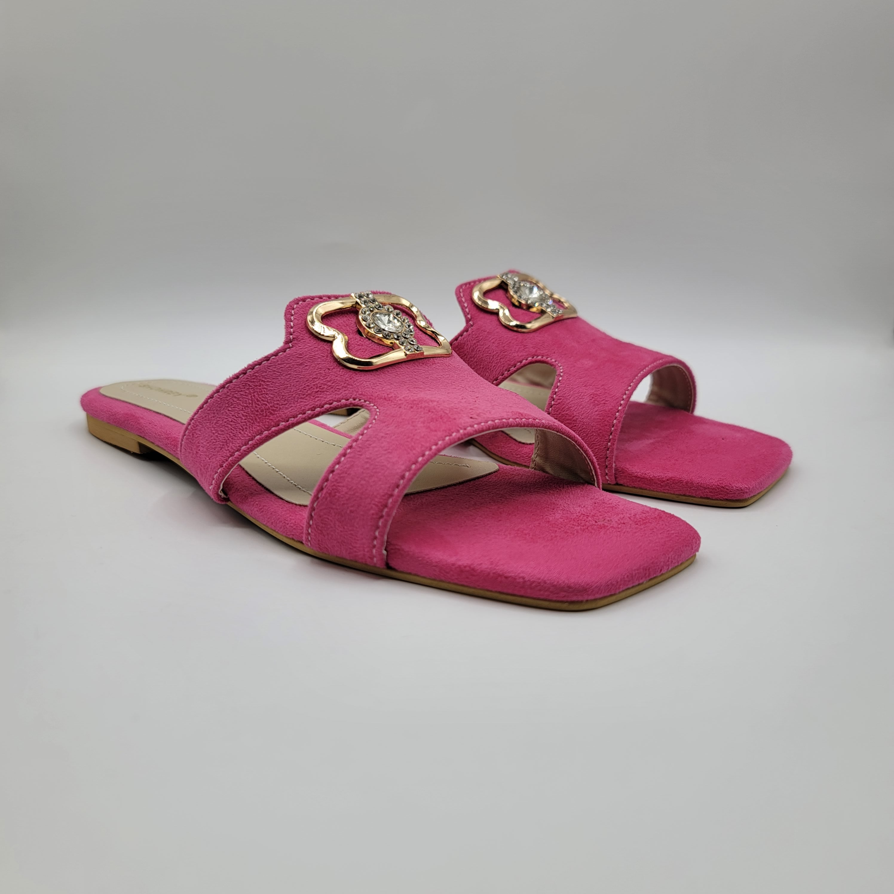 Crown Slides - Pink