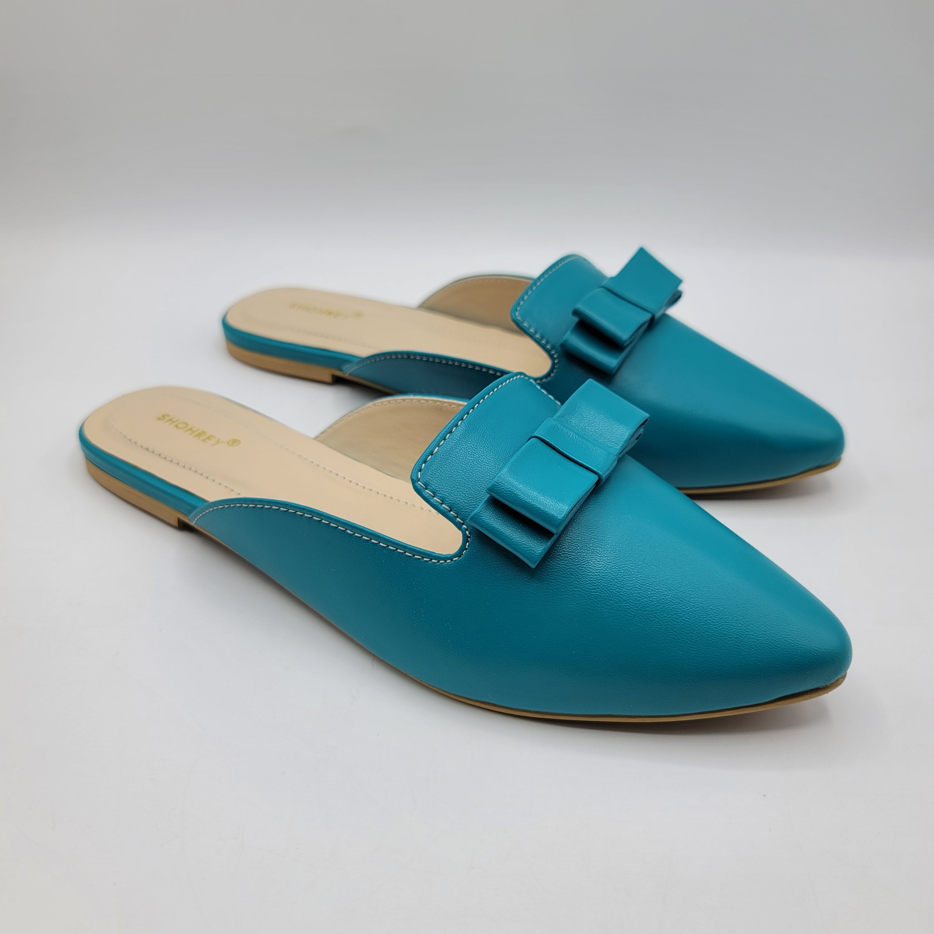 Spring Mules- Firozi