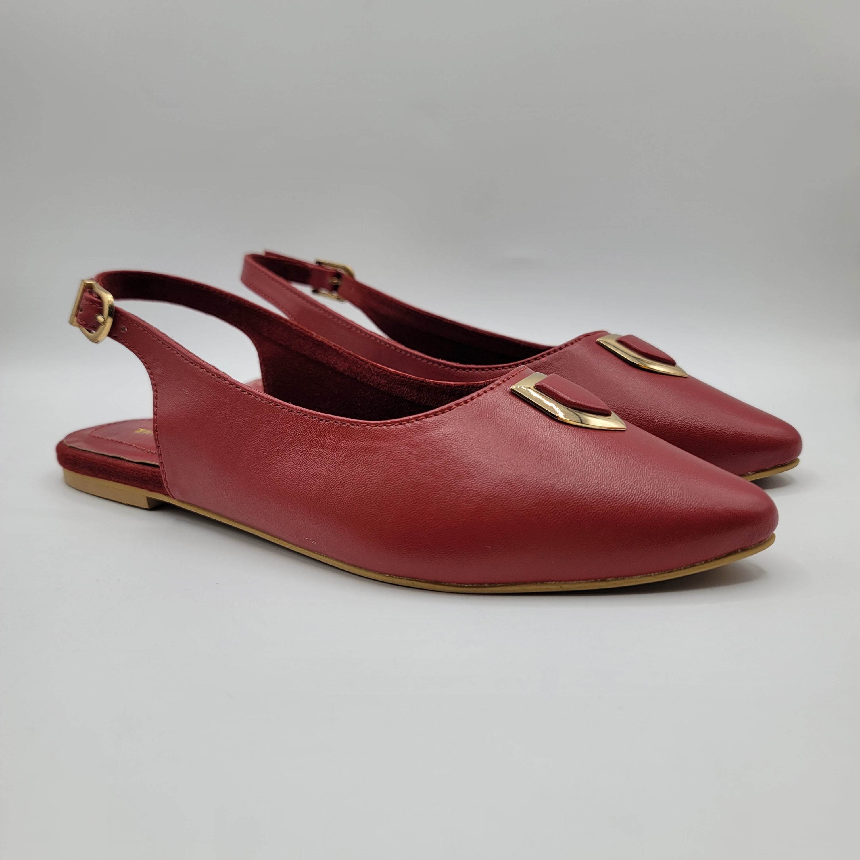 Lily Pump - Maroon