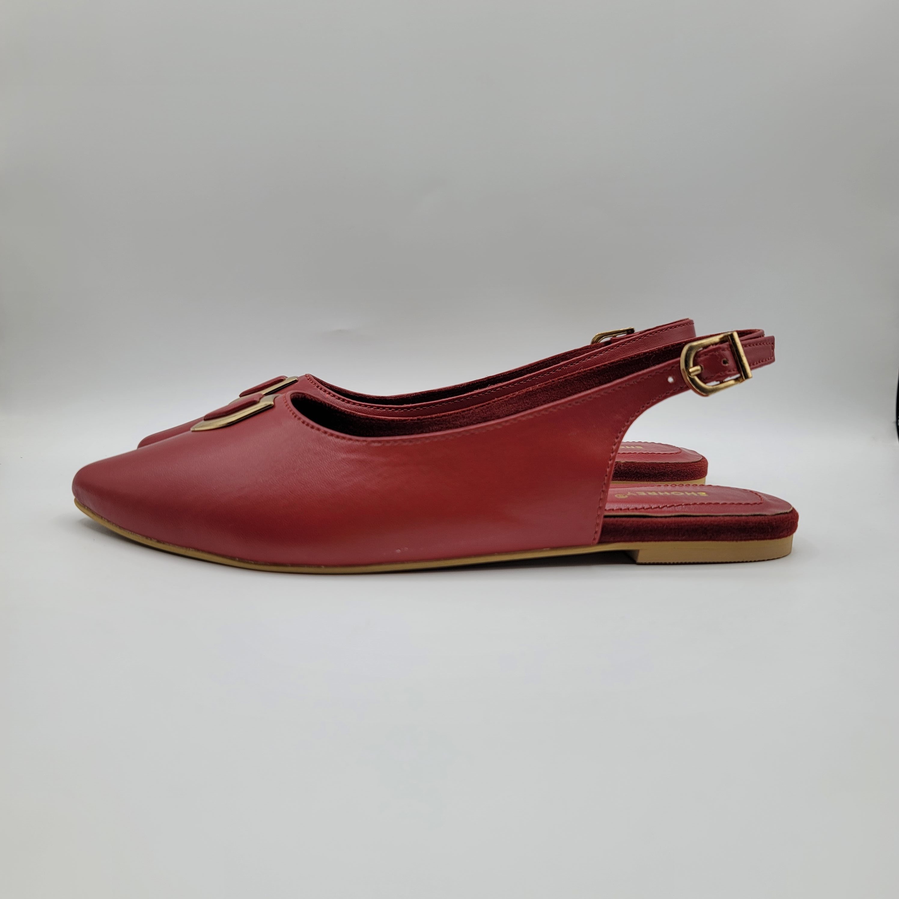 Lily Pump - Maroon