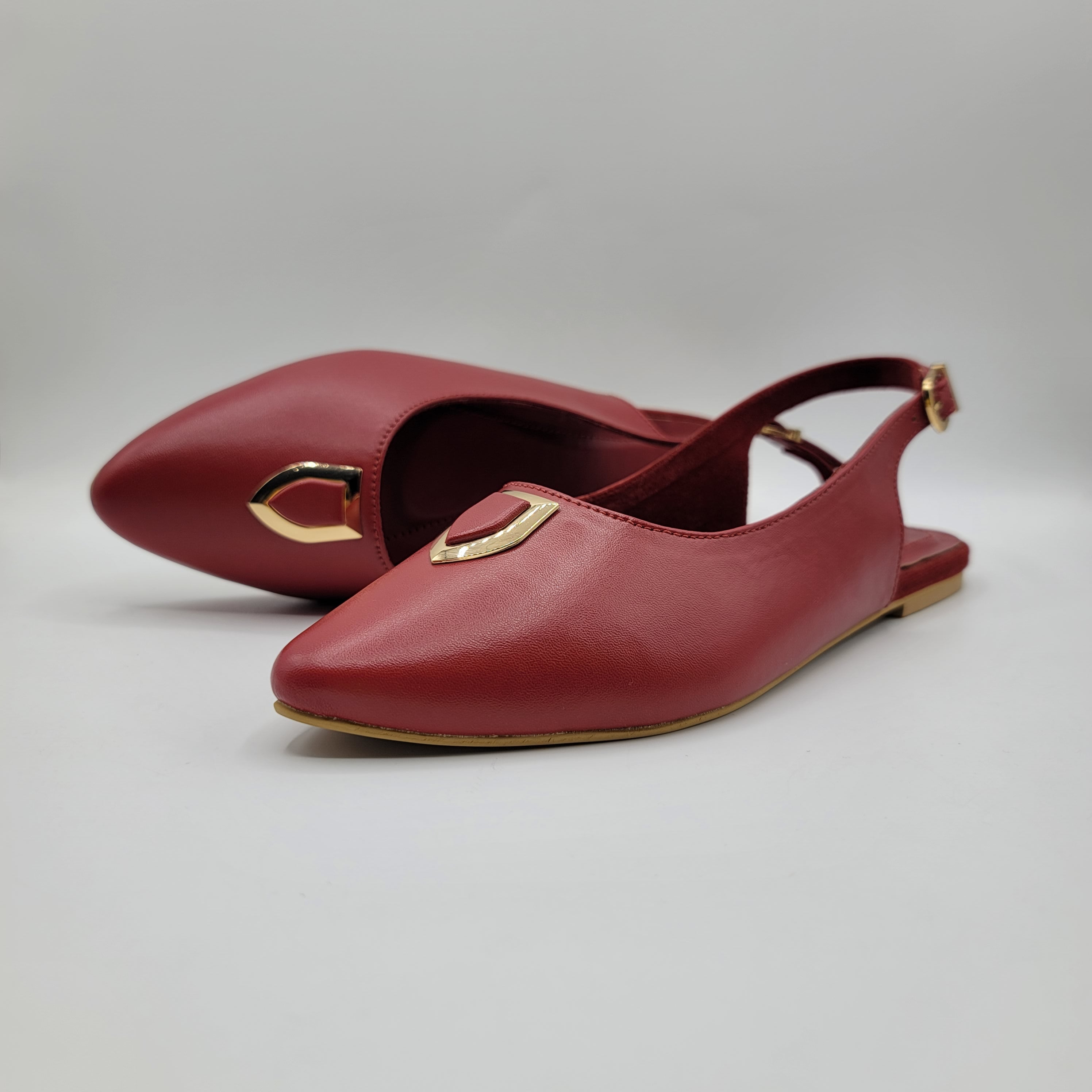 Lily Pump - Maroon