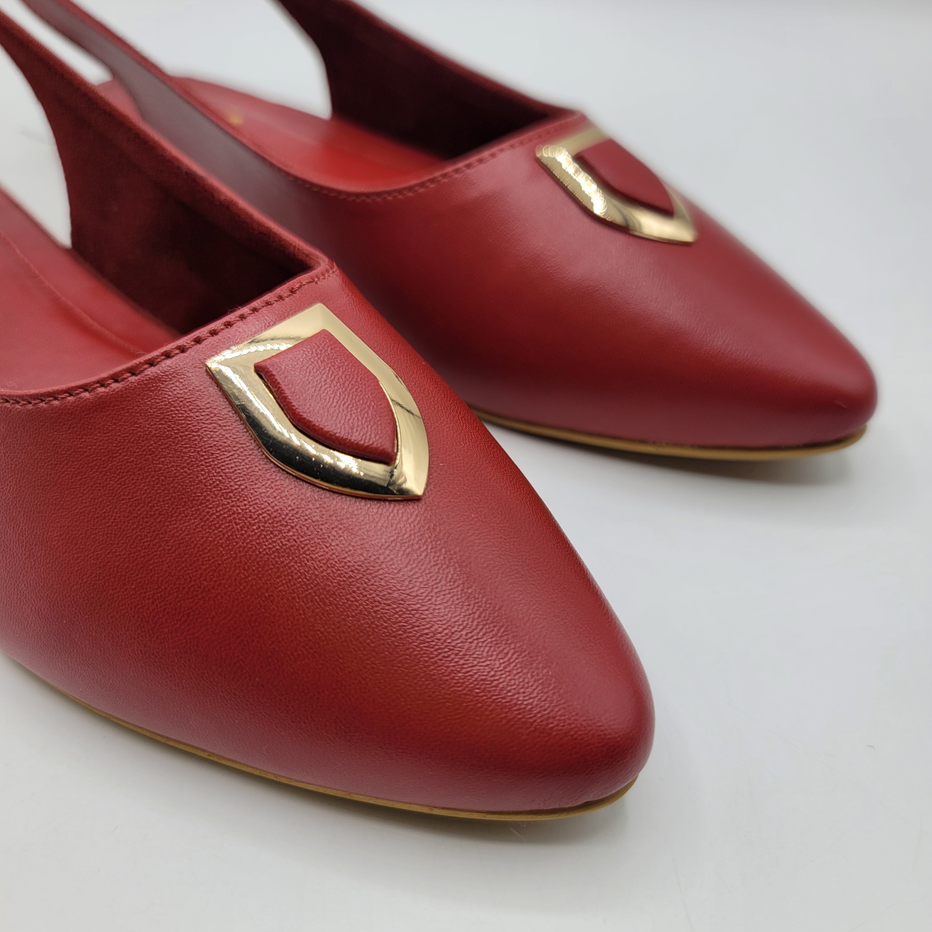 Lily Pump - Maroon