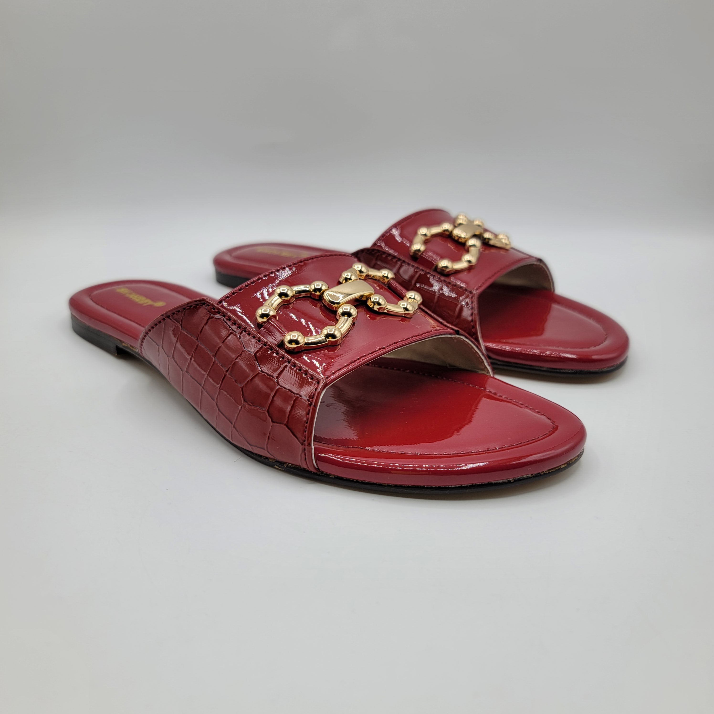 Ashton Slides - Maroon