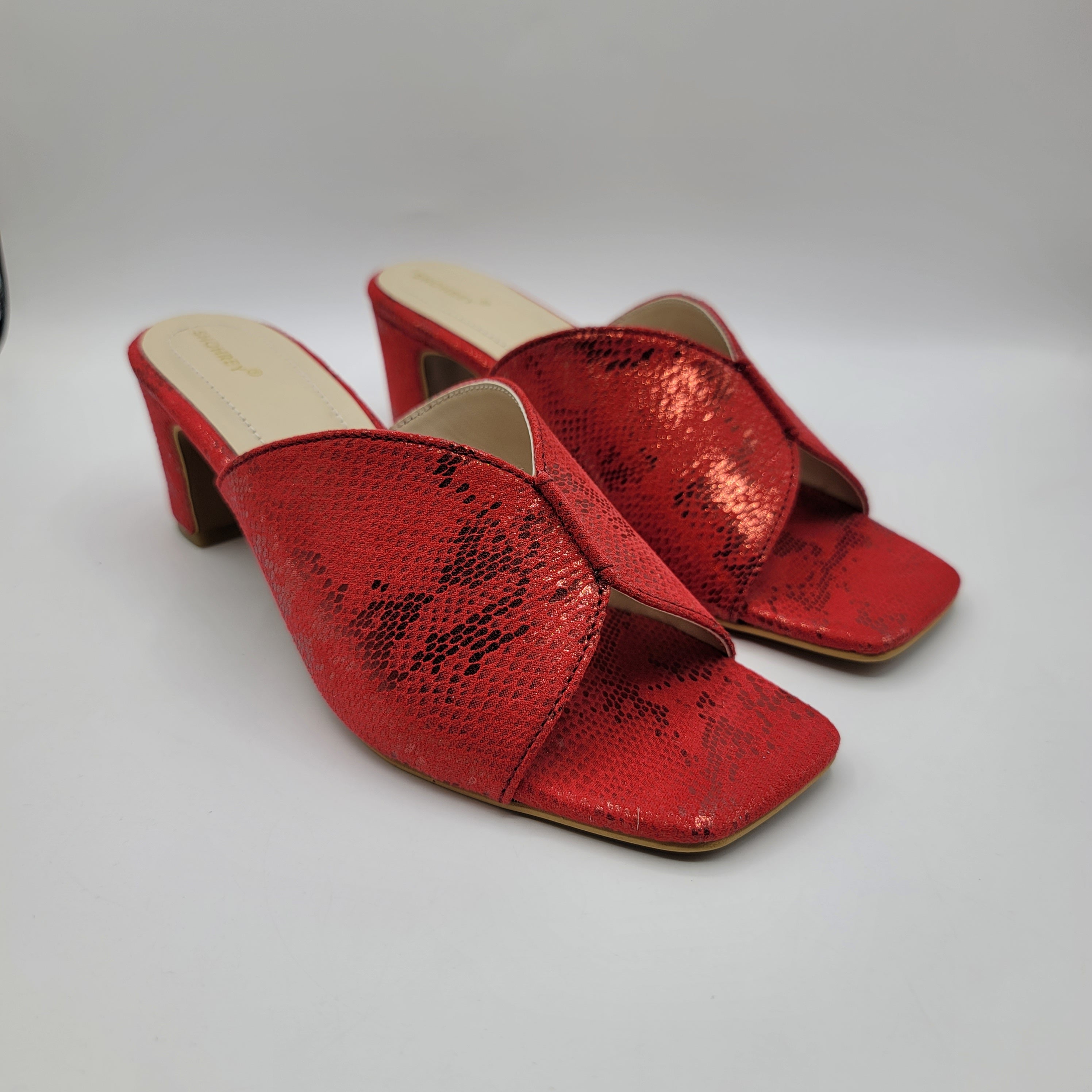 Aurelia Heel Slides - Pink