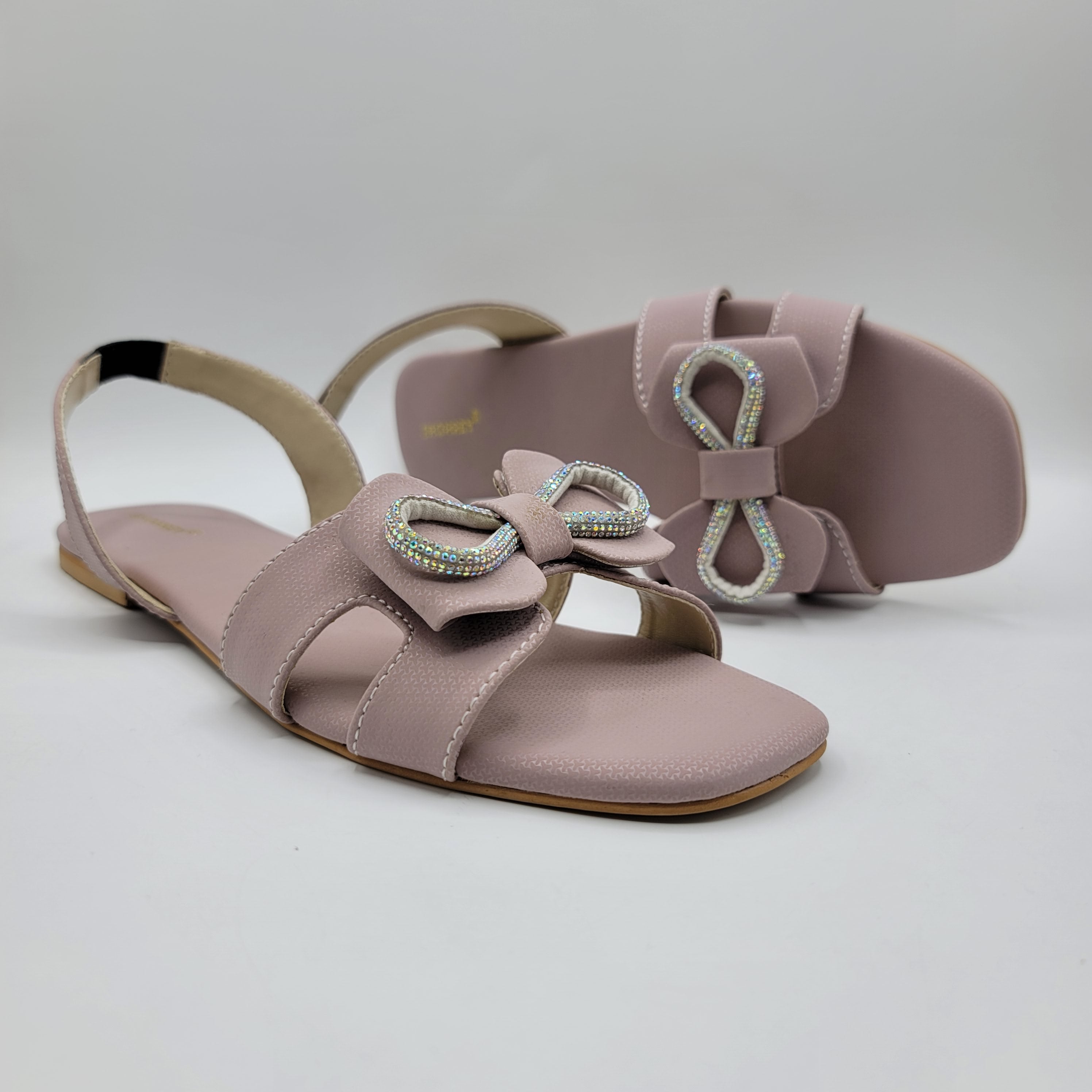 Jesse Sling Back Sandals -  Beige