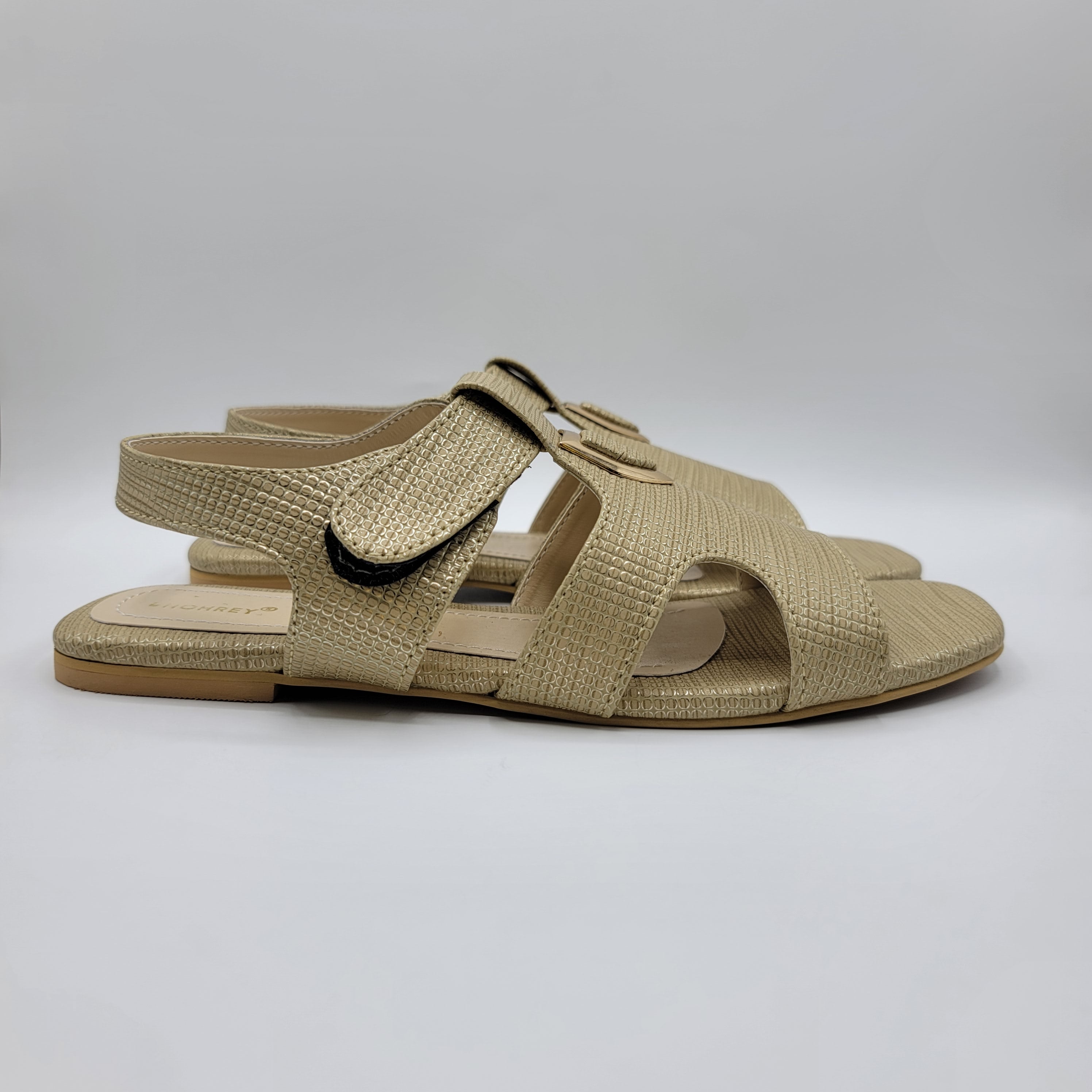 Peshawari Elegance Sandals - Beige