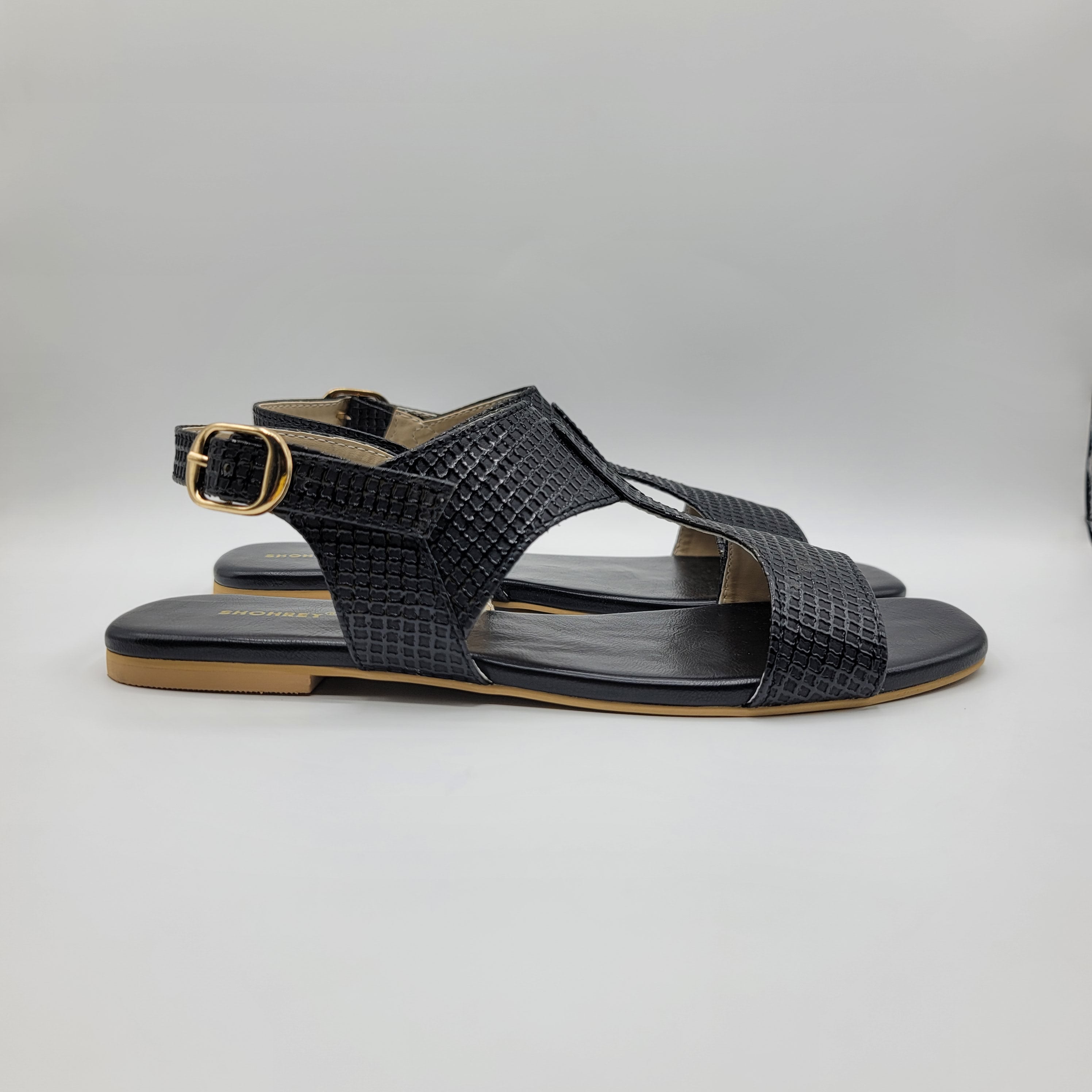 Peshawari Panjaydar Sandal - Black