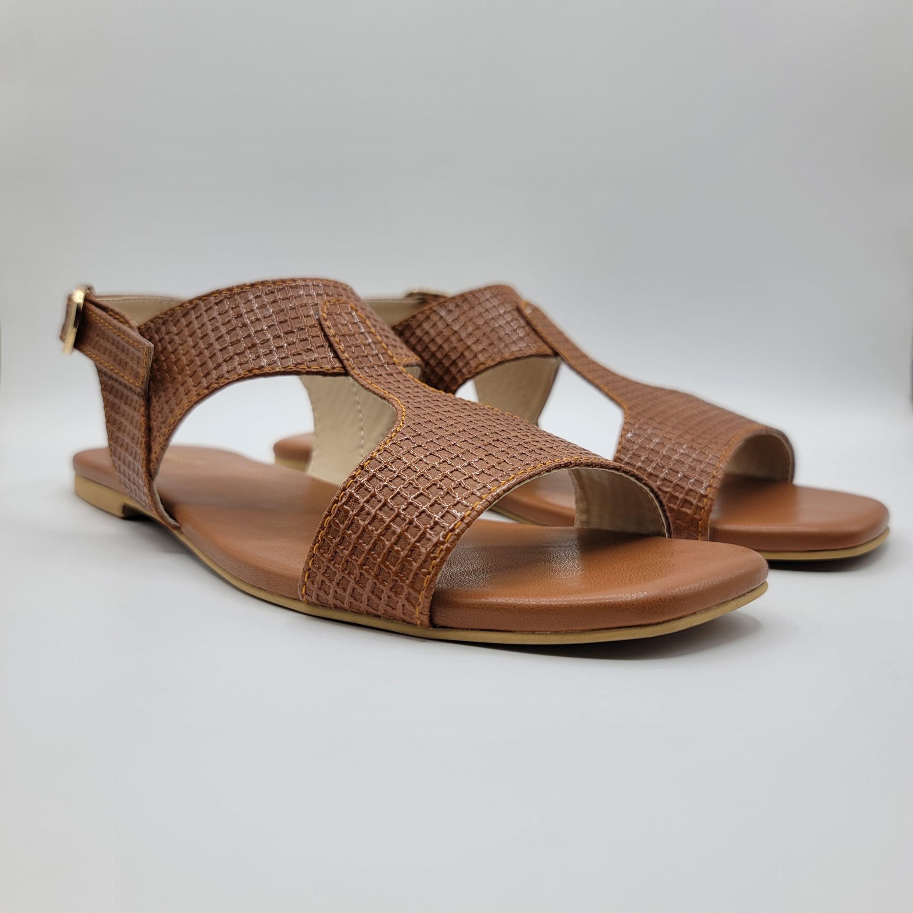 Peshawari Panjaydar Sandal - Brown