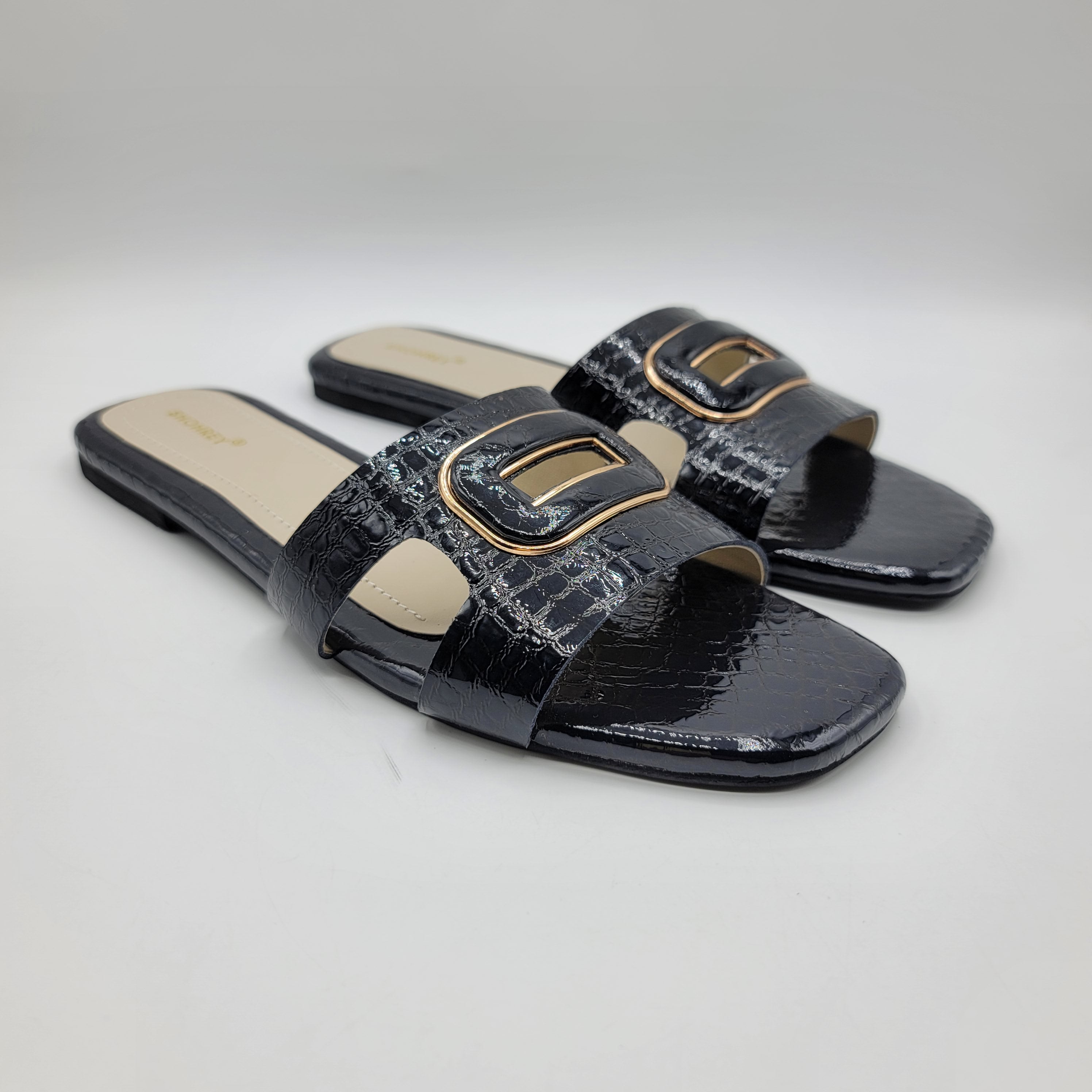 Charlotte Slides - Black