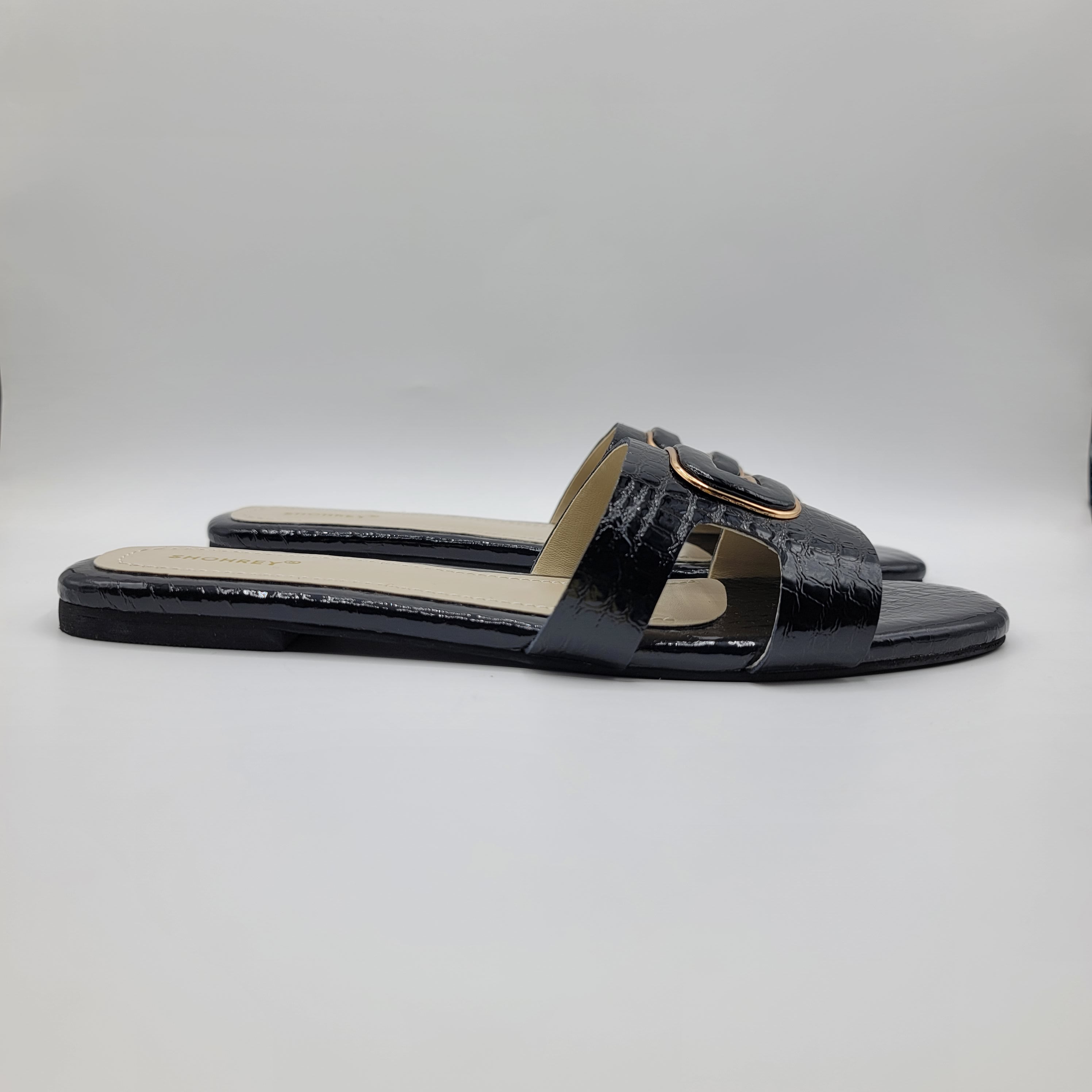 Charlotte Slides - Black