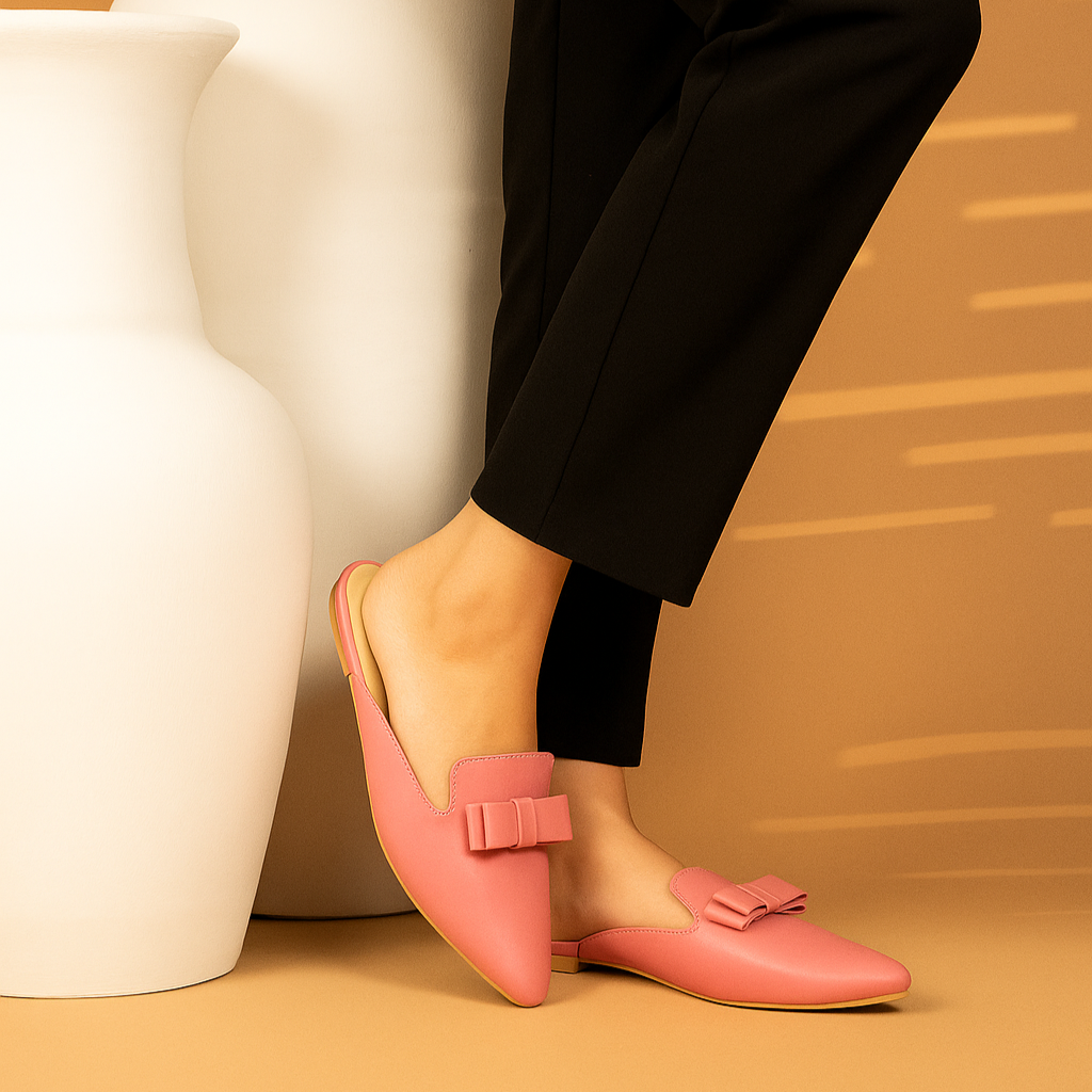 Spring Mules - Pink