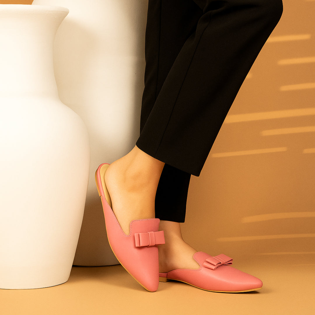 Spring Mules - Pink
