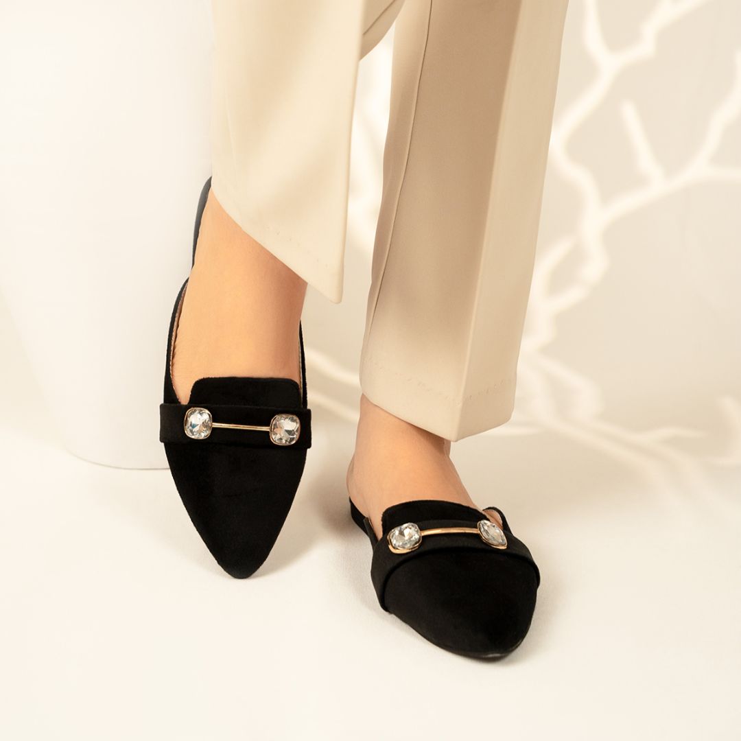 Dana - Mules - Black