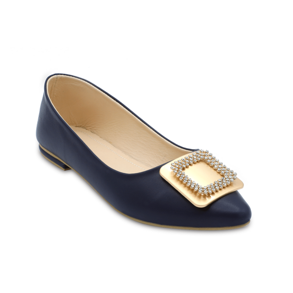 Next navy 2025 flat shoes