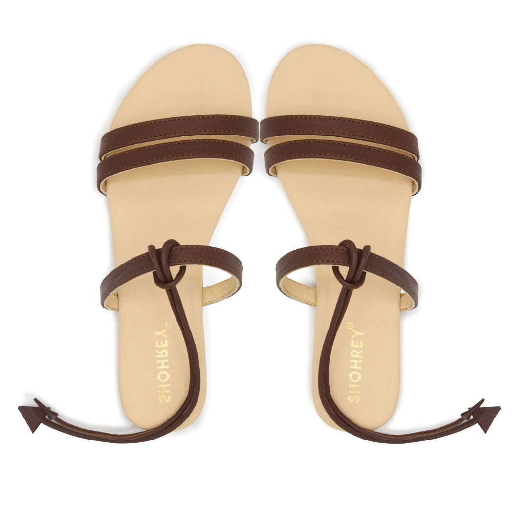 JAMs 103 - Choco Brown - Leather Sandals